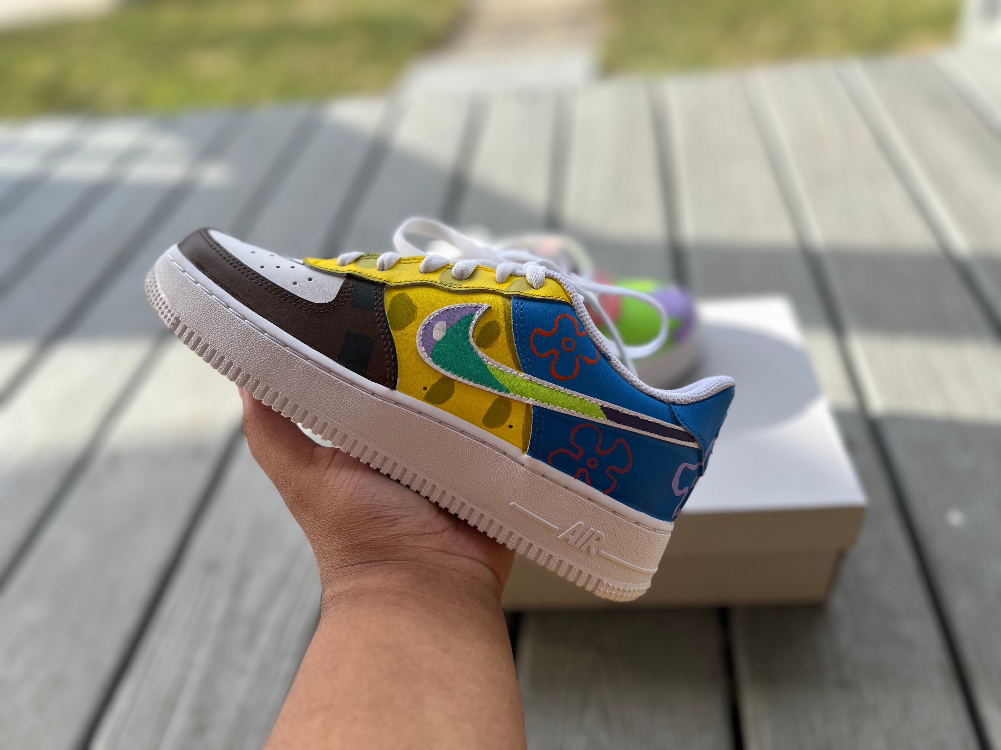 Spongebob Custom Shoes