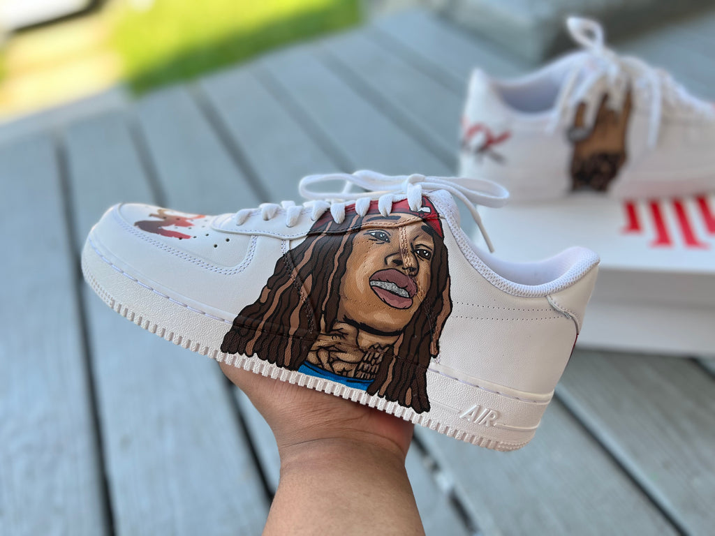 King Von Custom Shoes