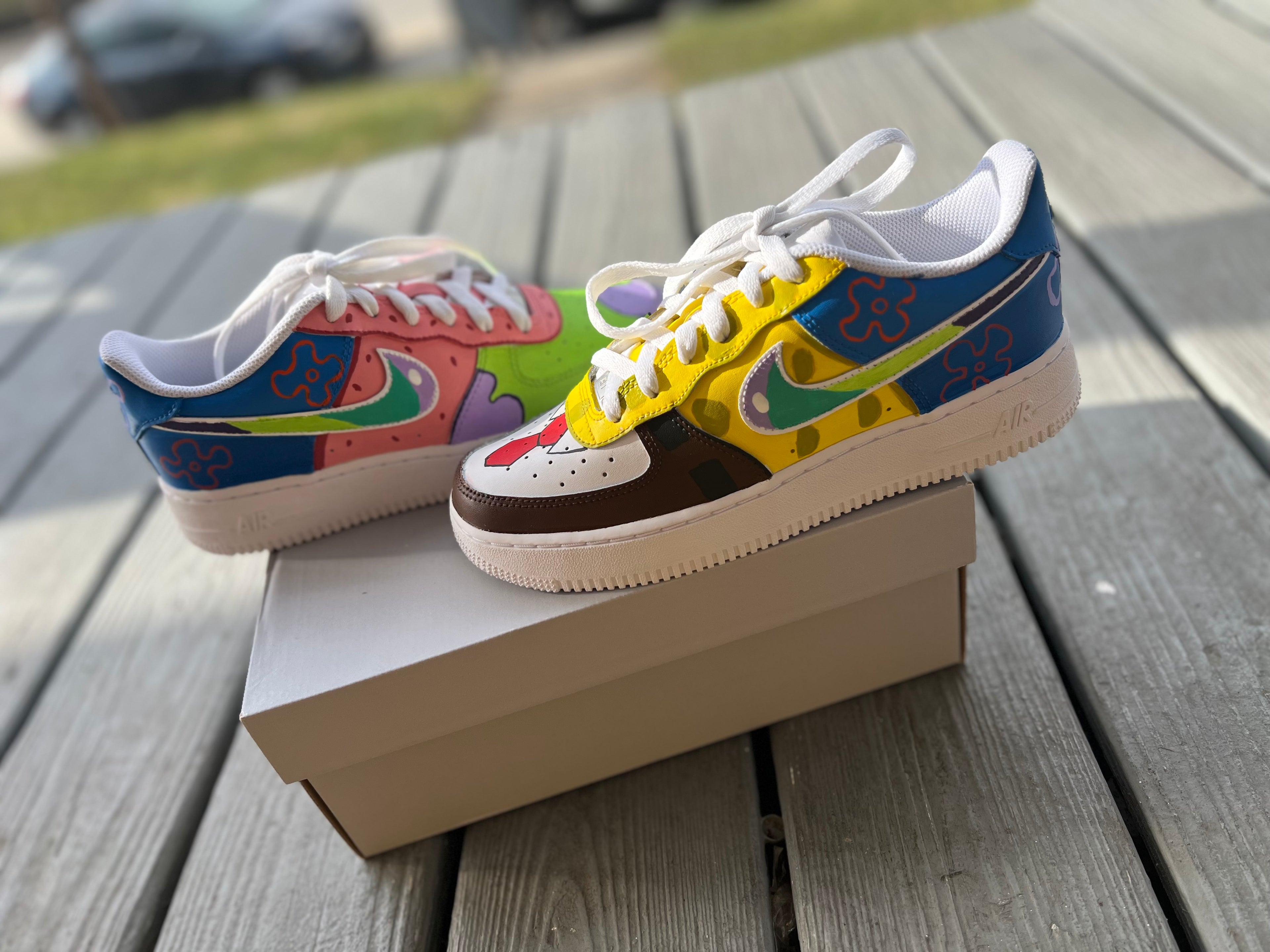 Spongebob Custom Shoes