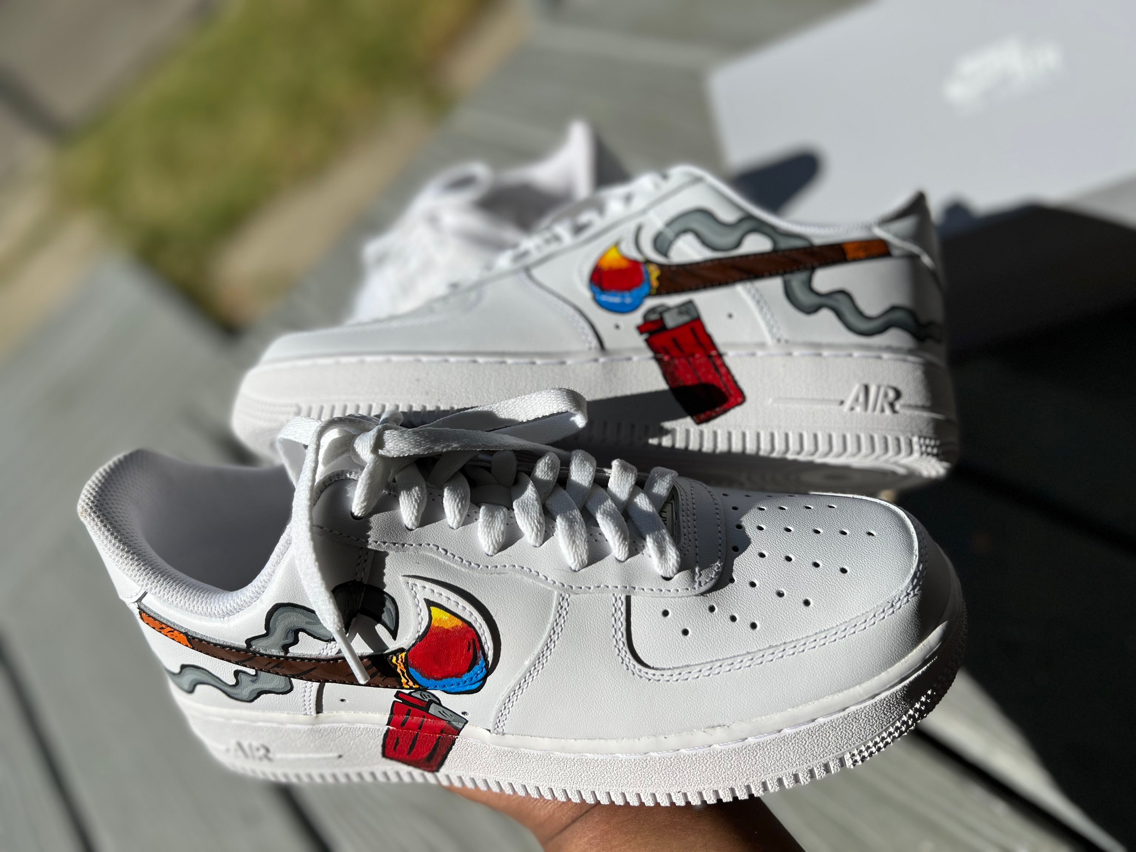 Roll Up Custom Shoes