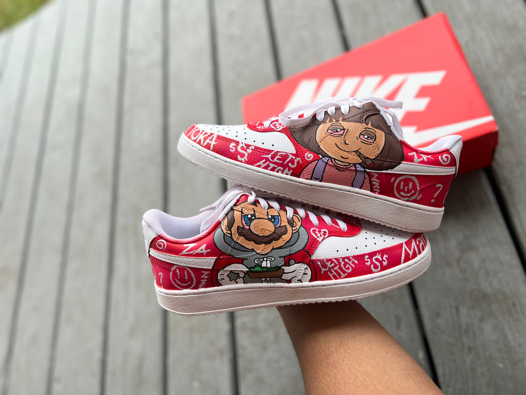 Lets Get High Custom Shoes