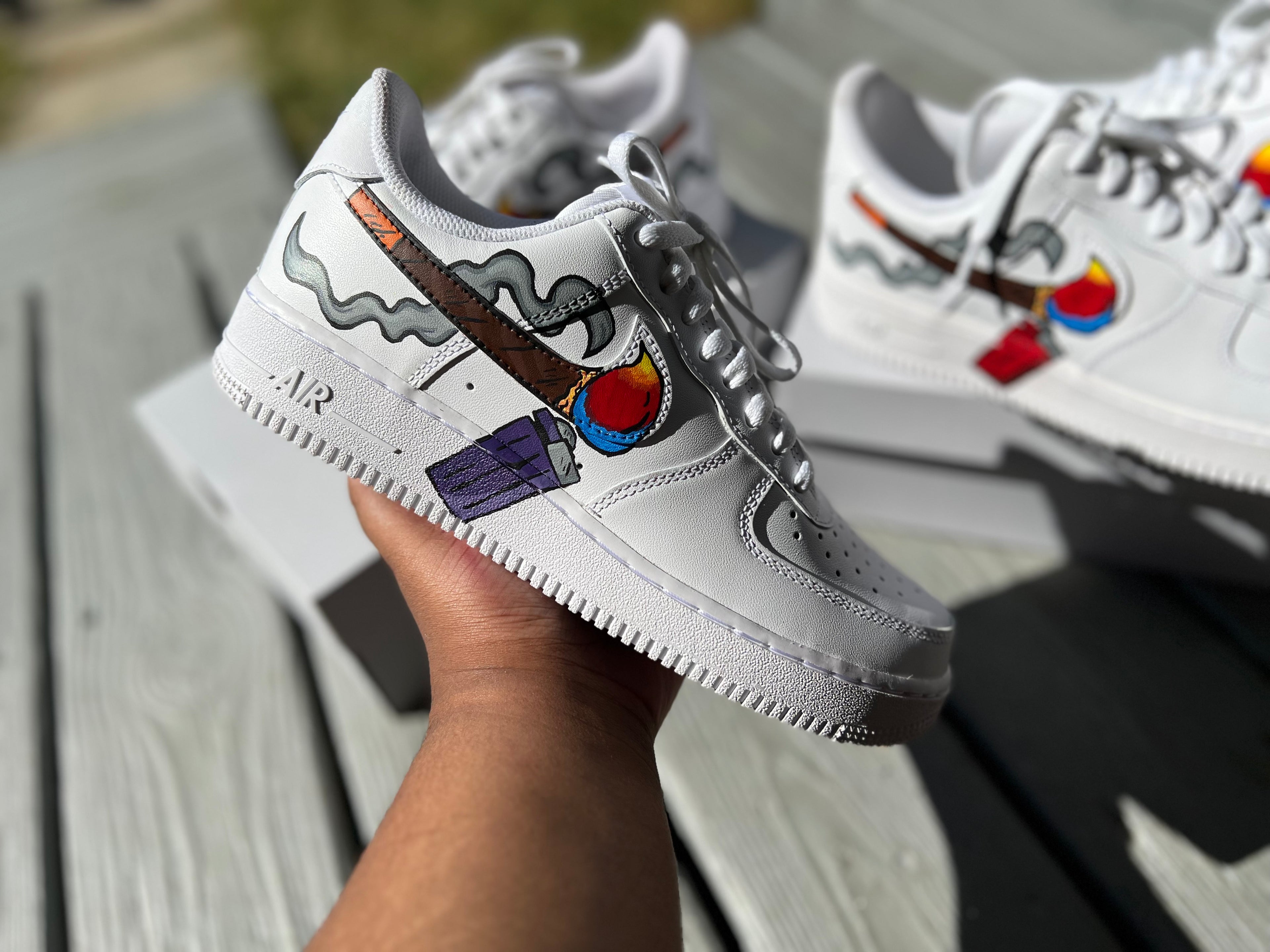 Roll Up Custom Shoes