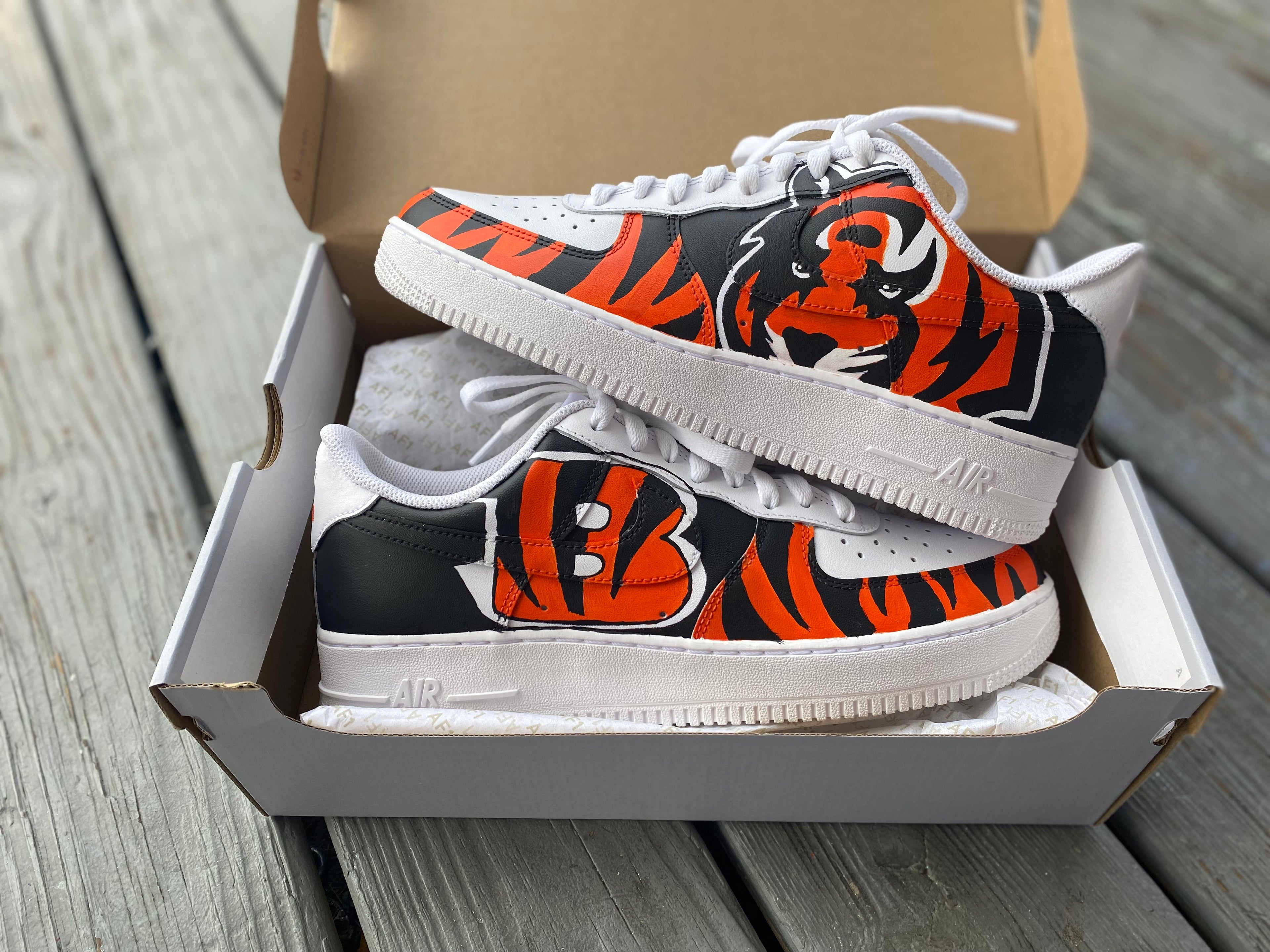 Bengals Custom Shoes
