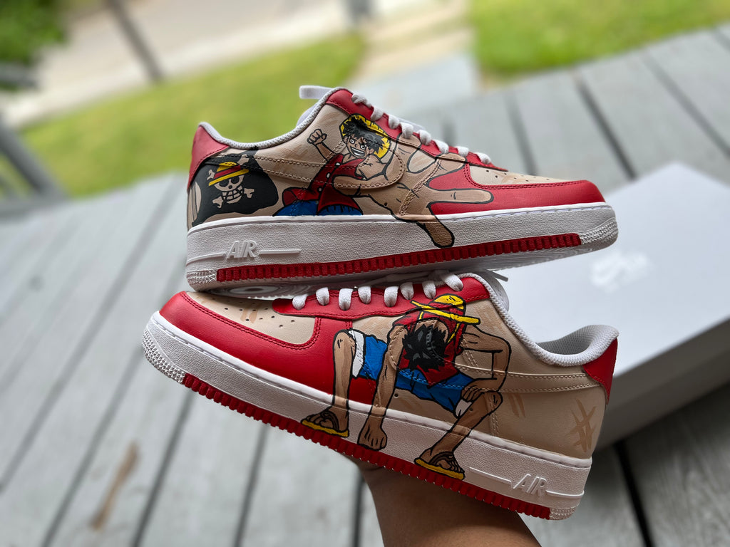 Luffy Custom Shoes