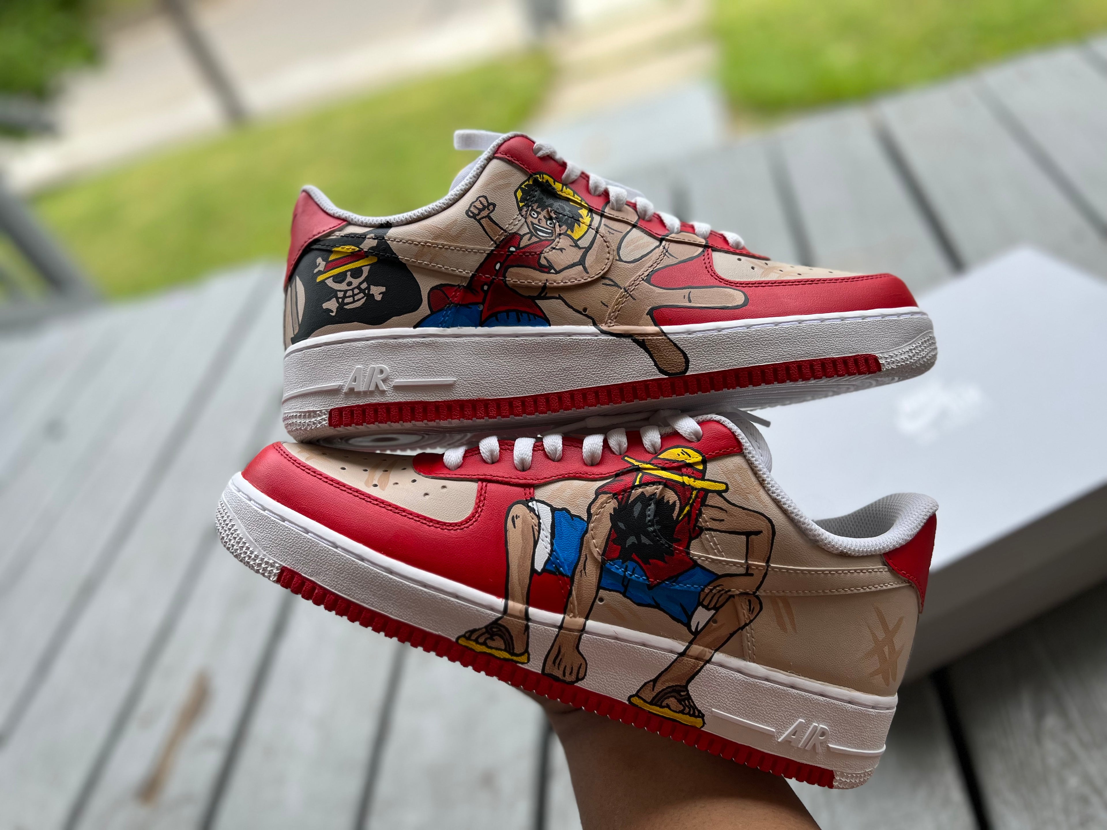 Luffy Custom Shoes