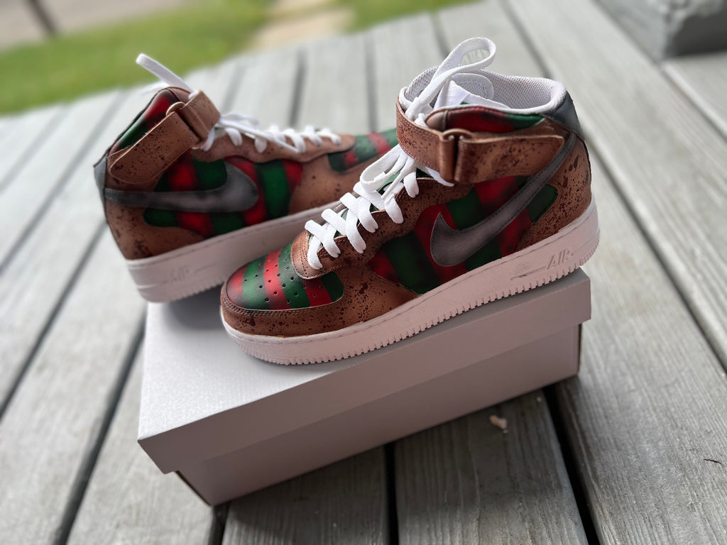 Freddy Krueger Custom Shoes