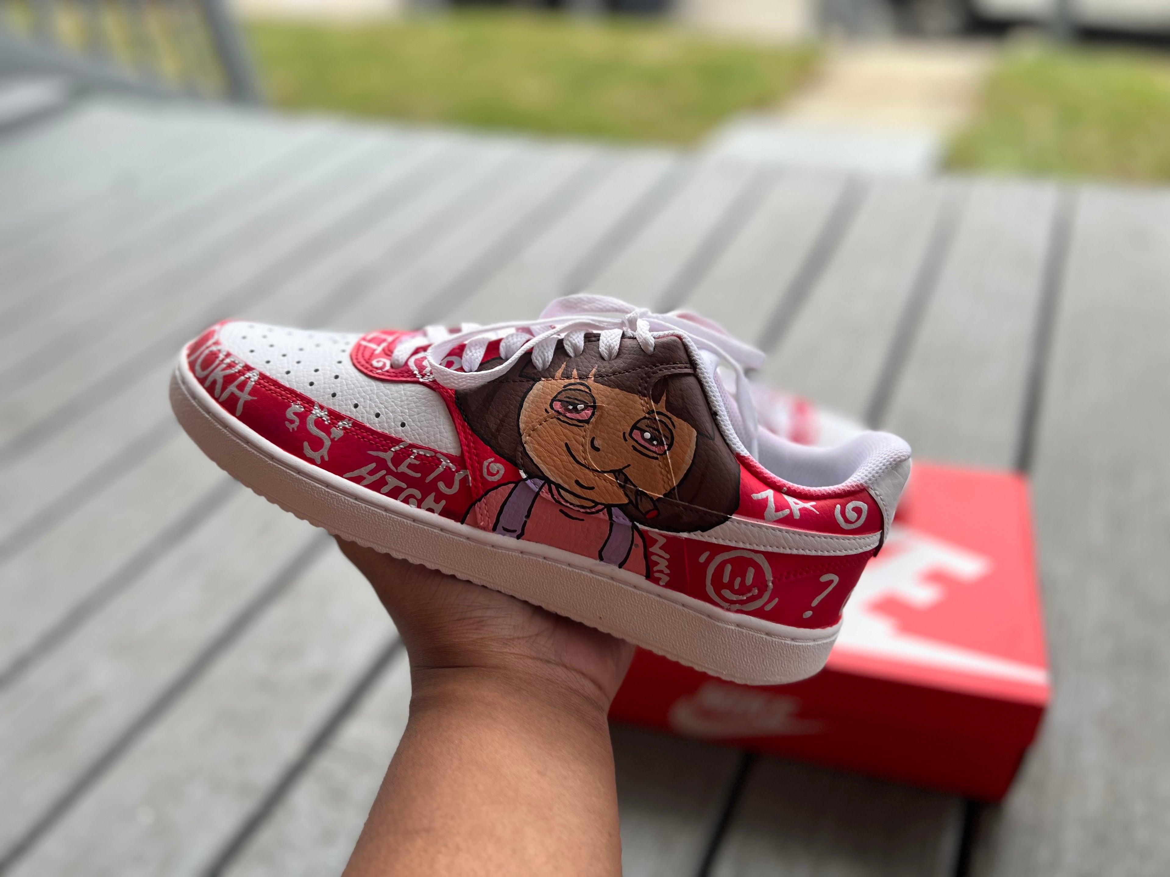 Lets Get High Custom Shoes