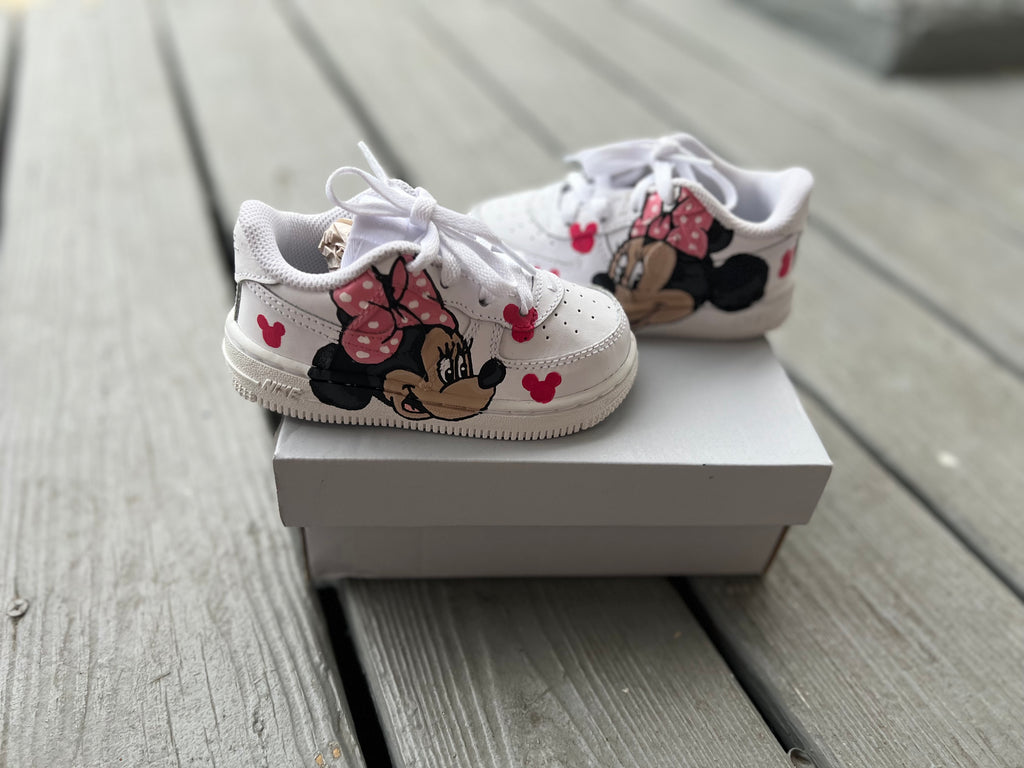 Minnie Mouse Custom Shoes