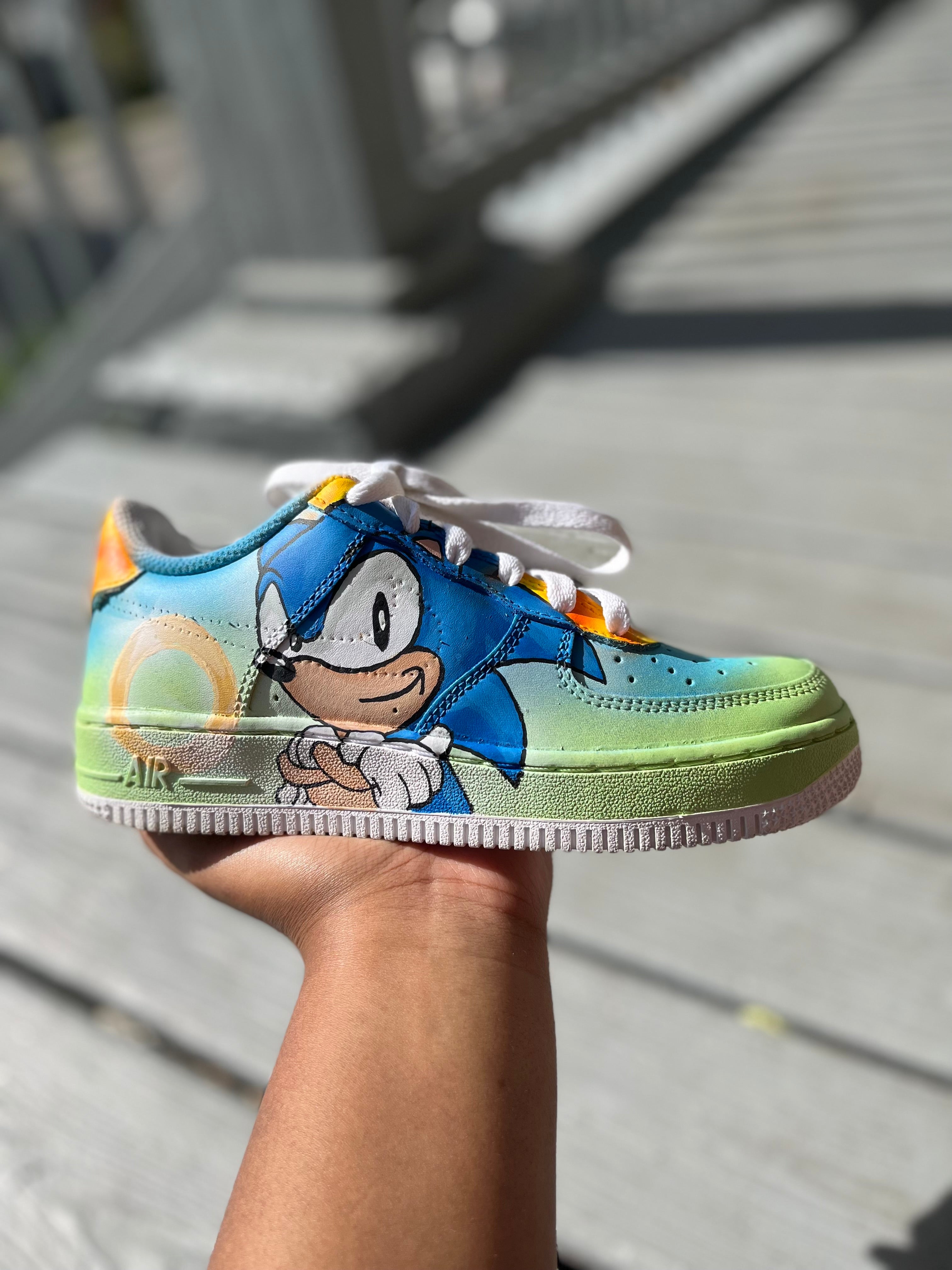 Sonic Custom Shoes