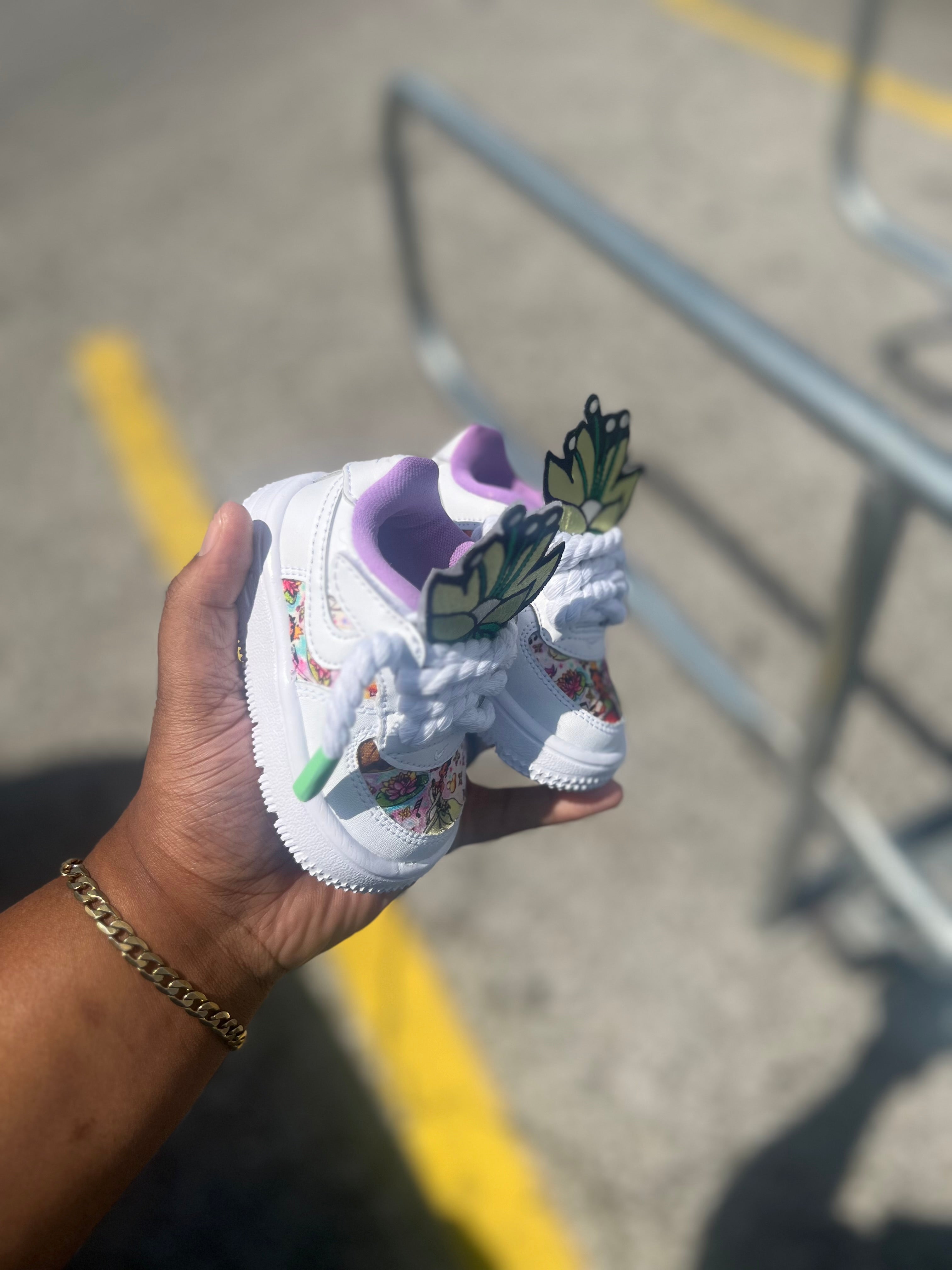 Princess Tiana Custom Shoes