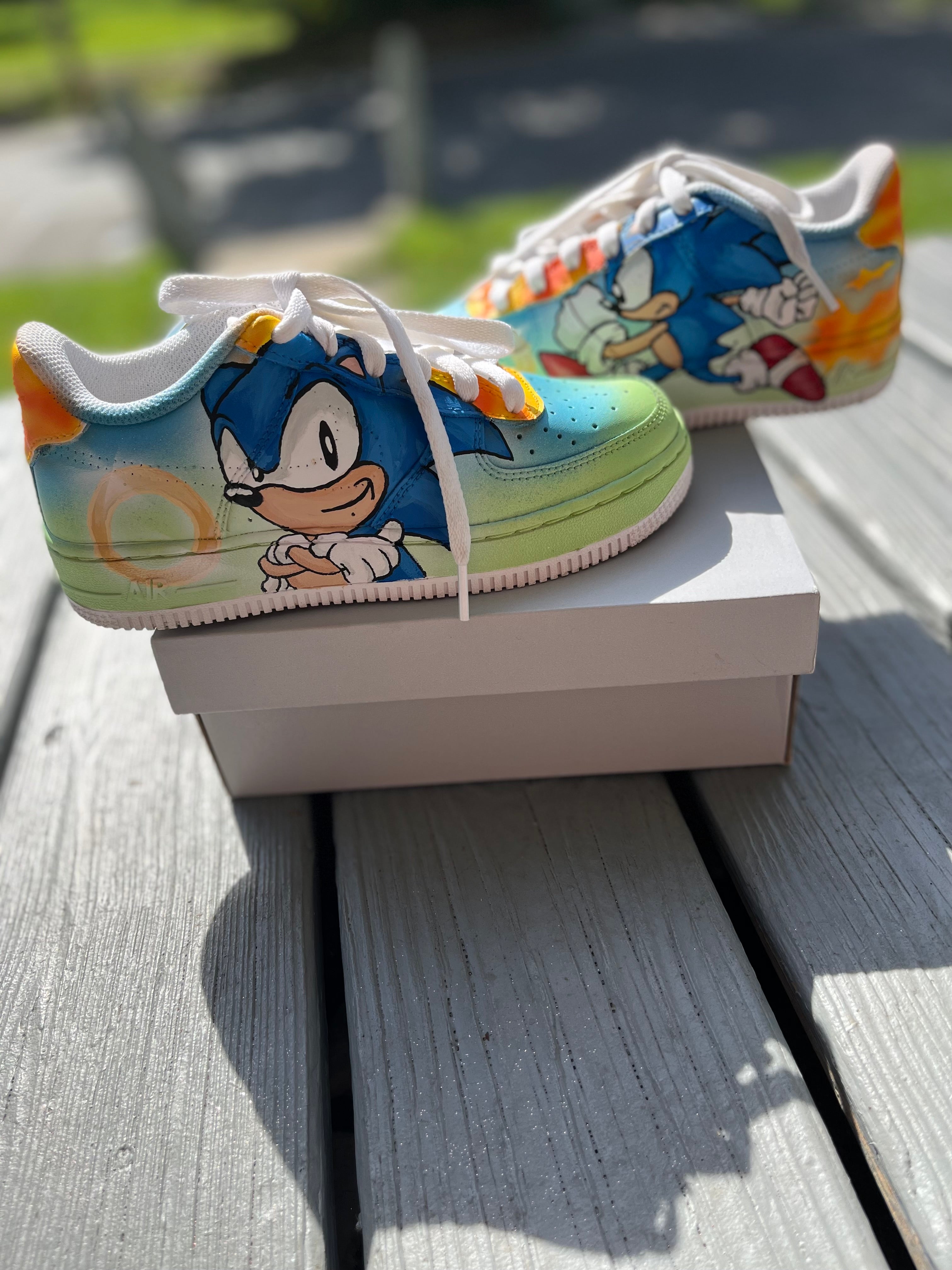 Sonic Custom Shoes