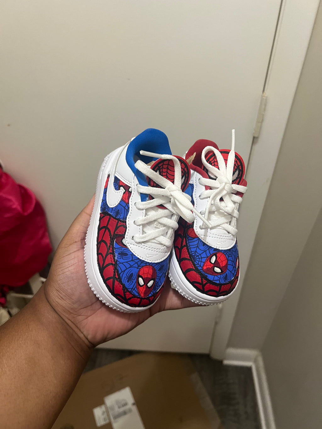 Spiderman Custom Shoes