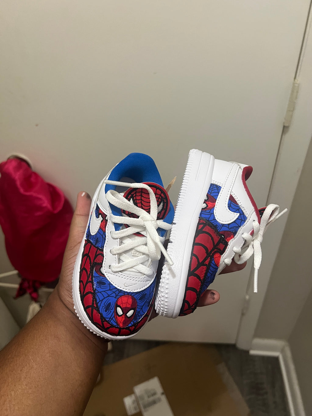 Spiderman Custom Shoes