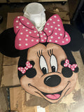 Minnie Mouse Table W Coasters