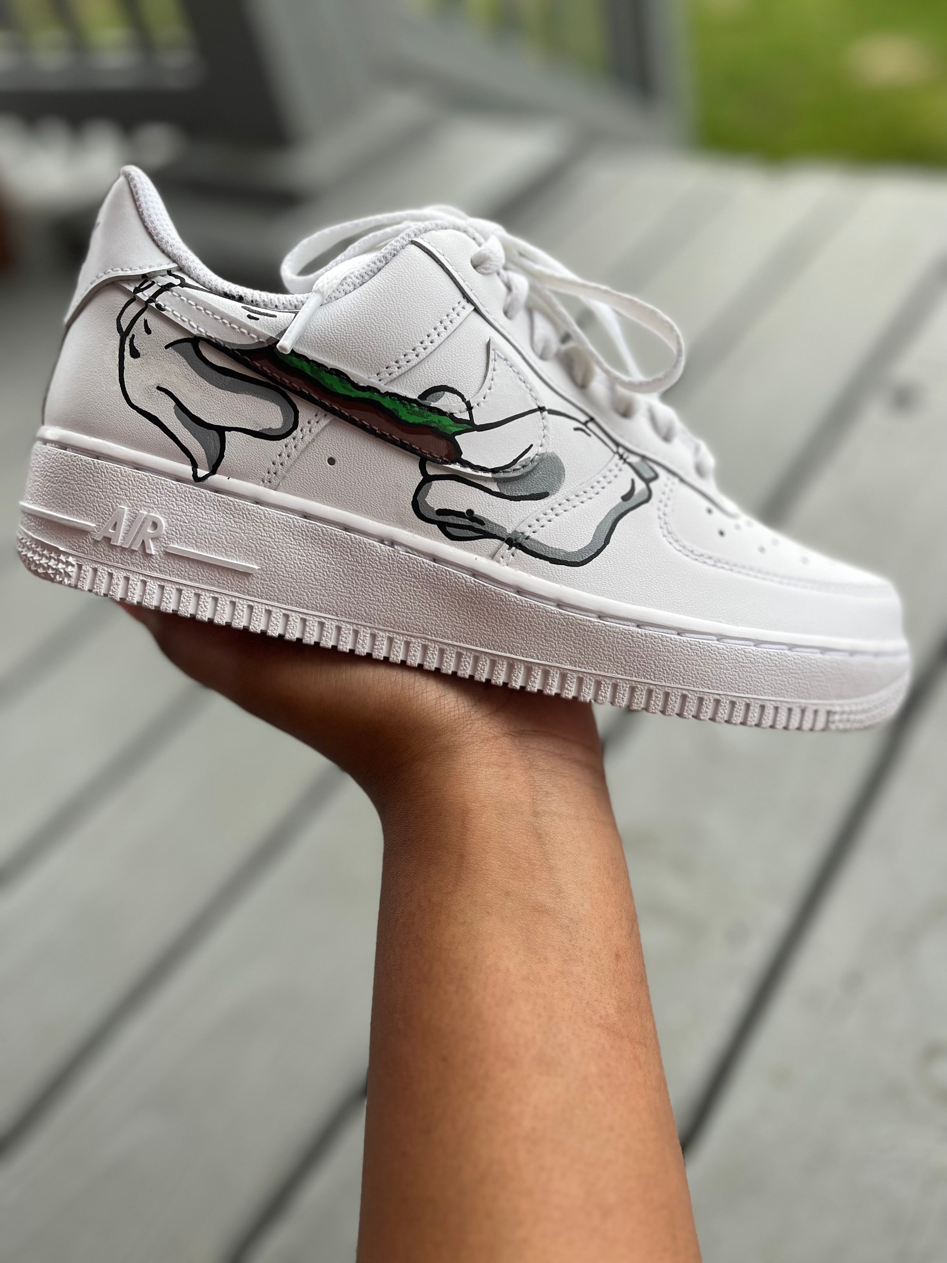 Blaze Up Custom Shoes