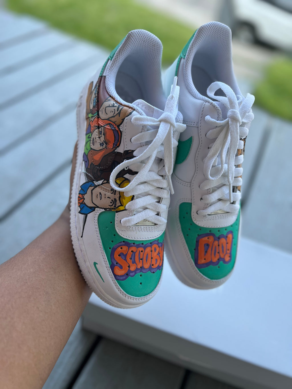 Scooby Doo Custom Shoes