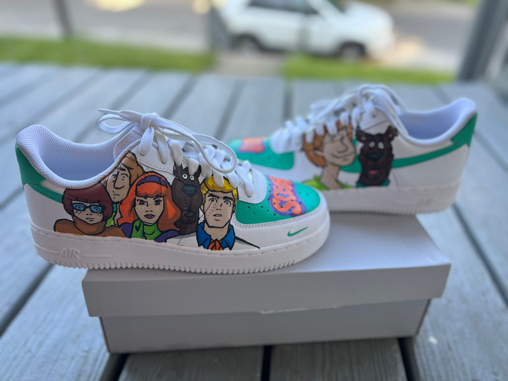 Scooby Doo Custom Shoes