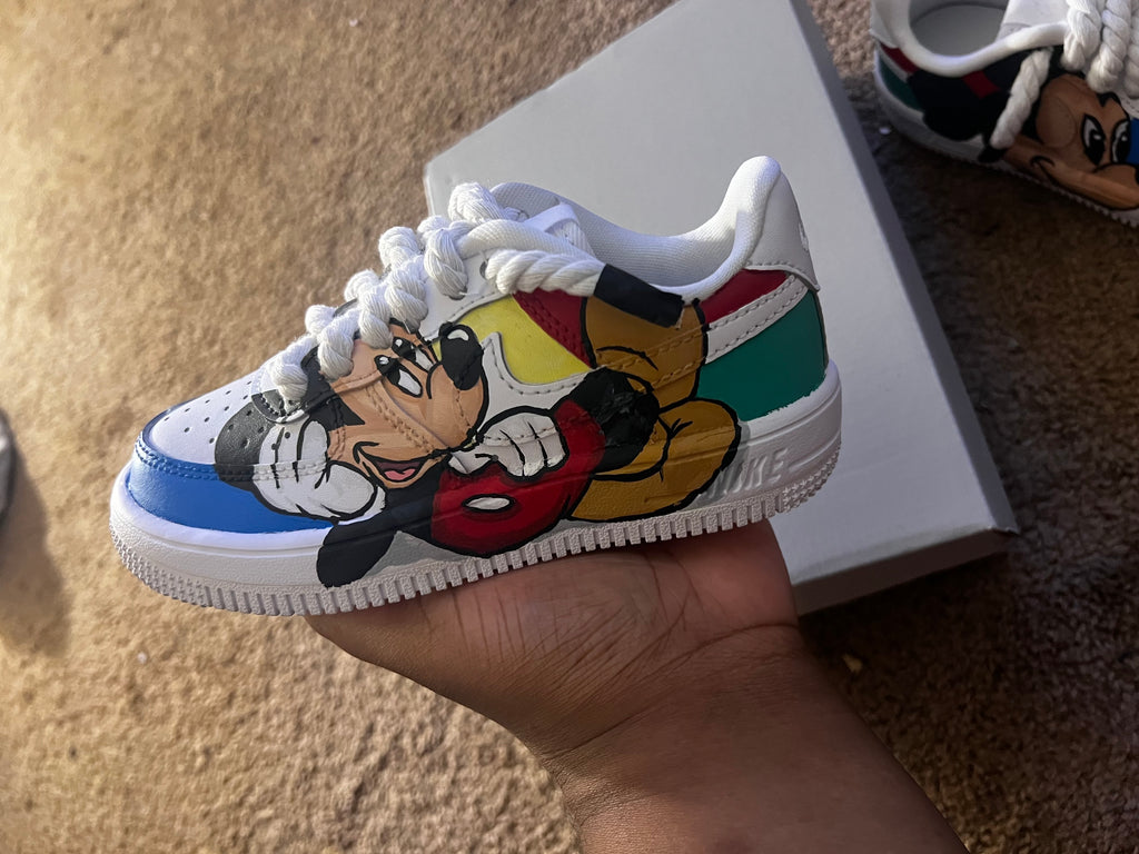 Mickey Mouse Custom Shoes