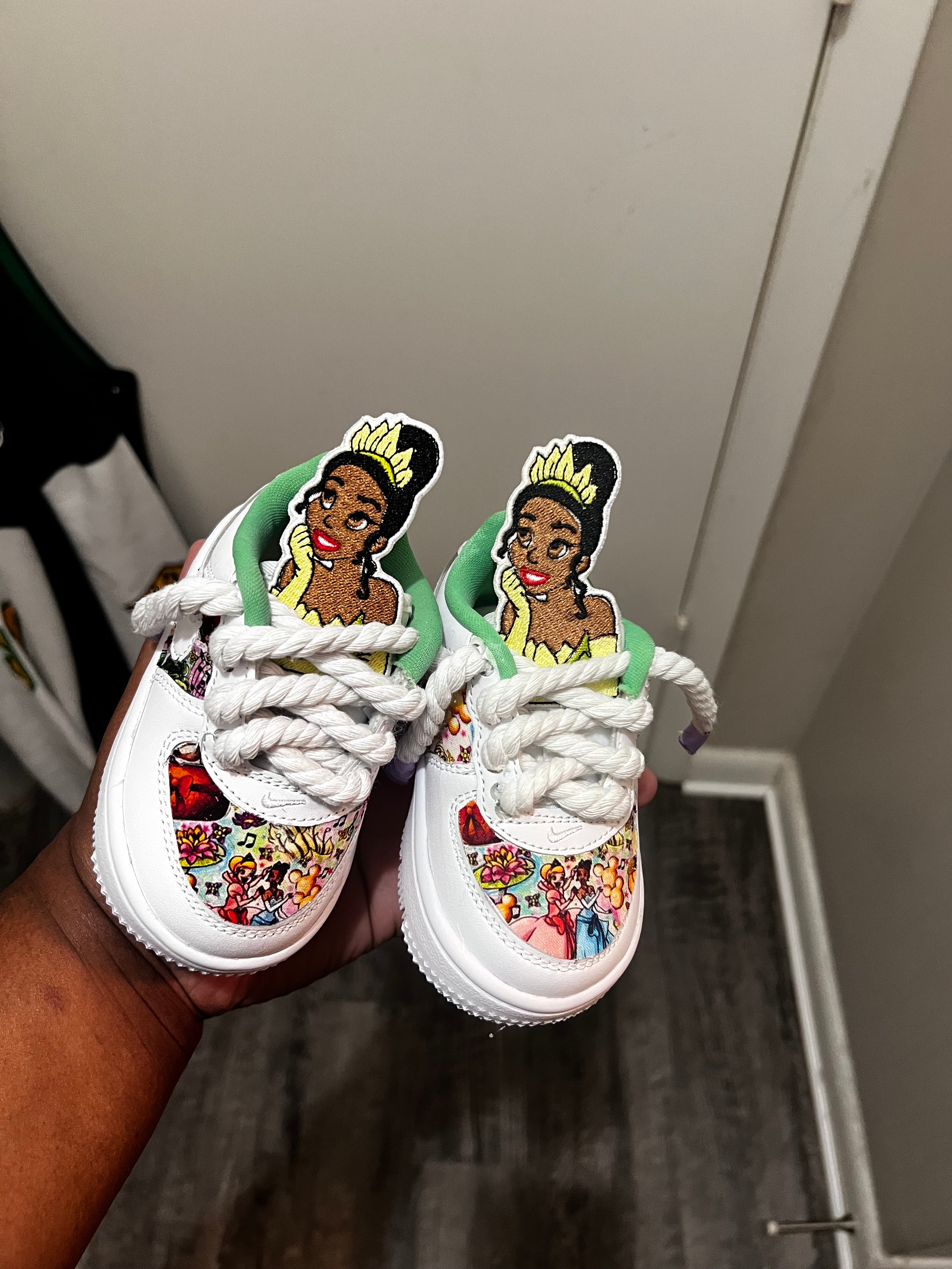Princess Tiana Custom shoes