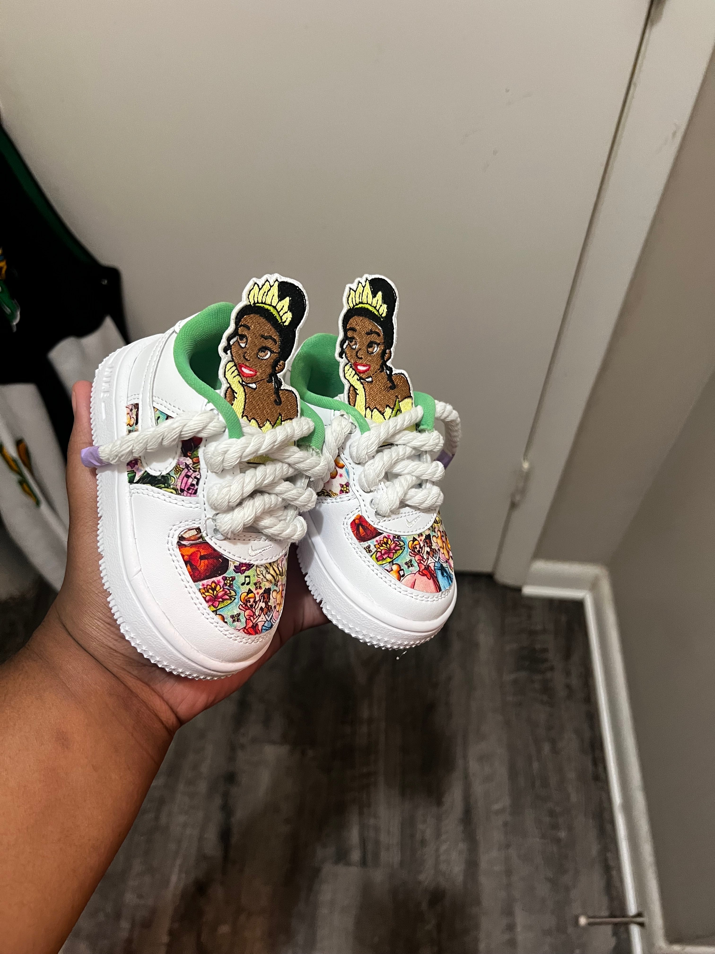 Princess Tiana Custom shoes