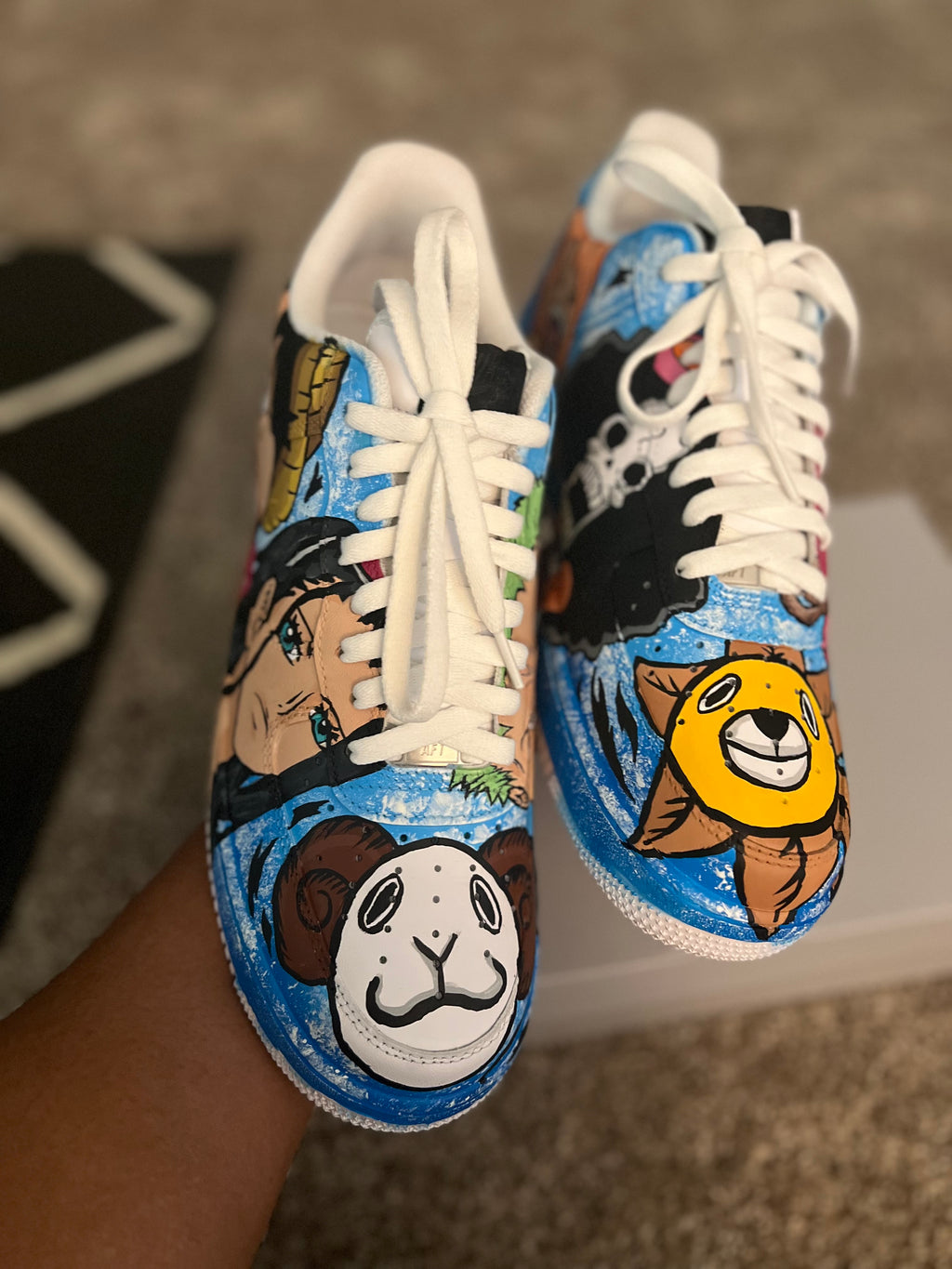 One Piece Custom Shoes
