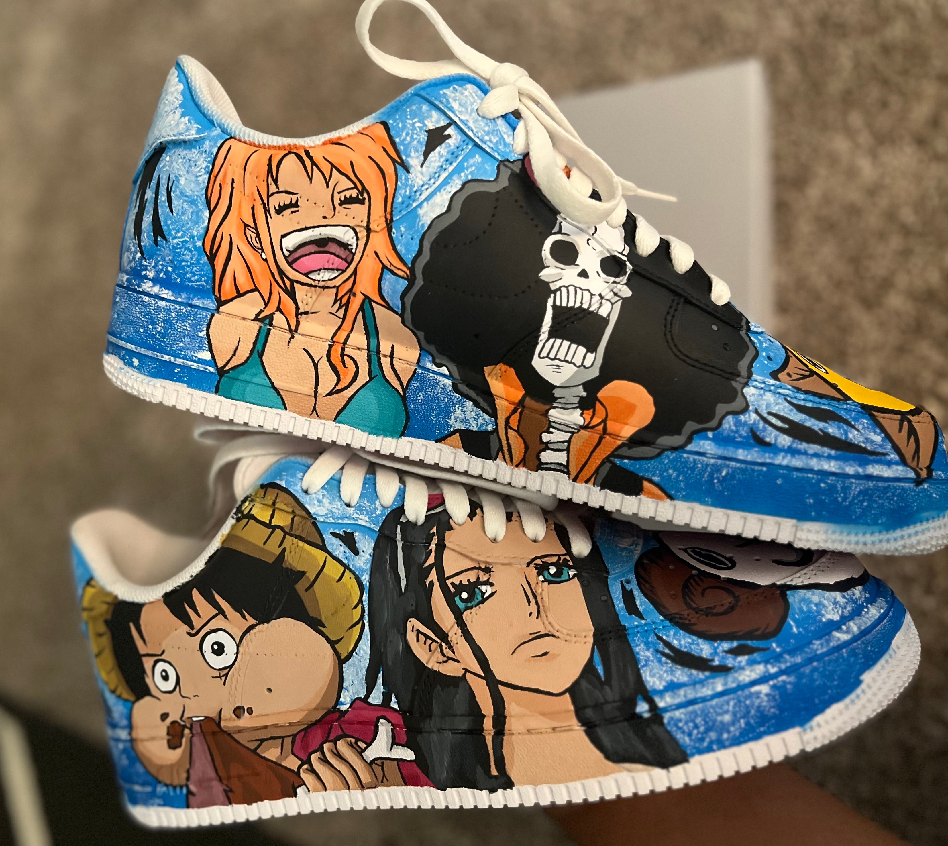 One Piece Custom Shoes