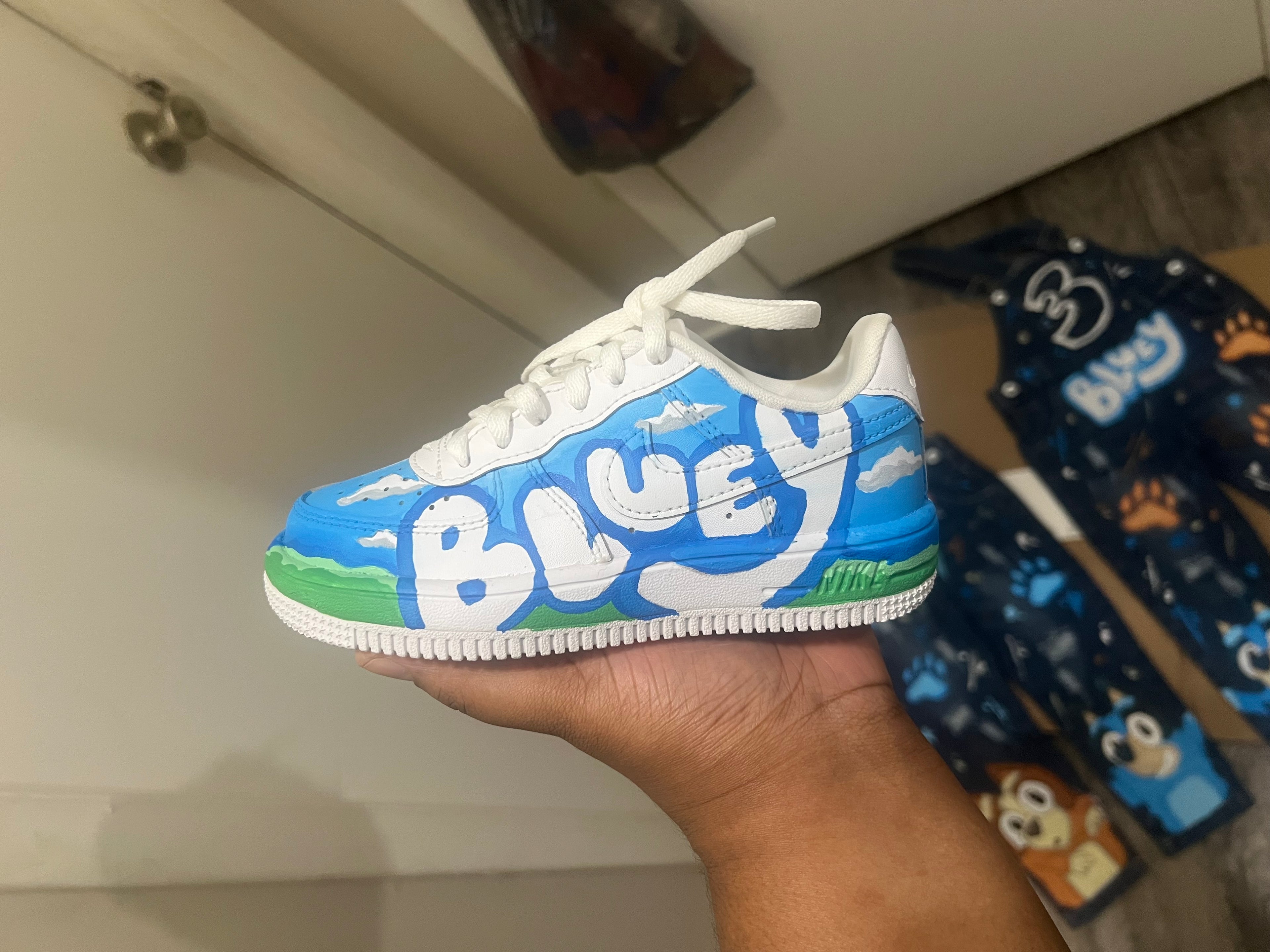 Bluey Custom Shoes