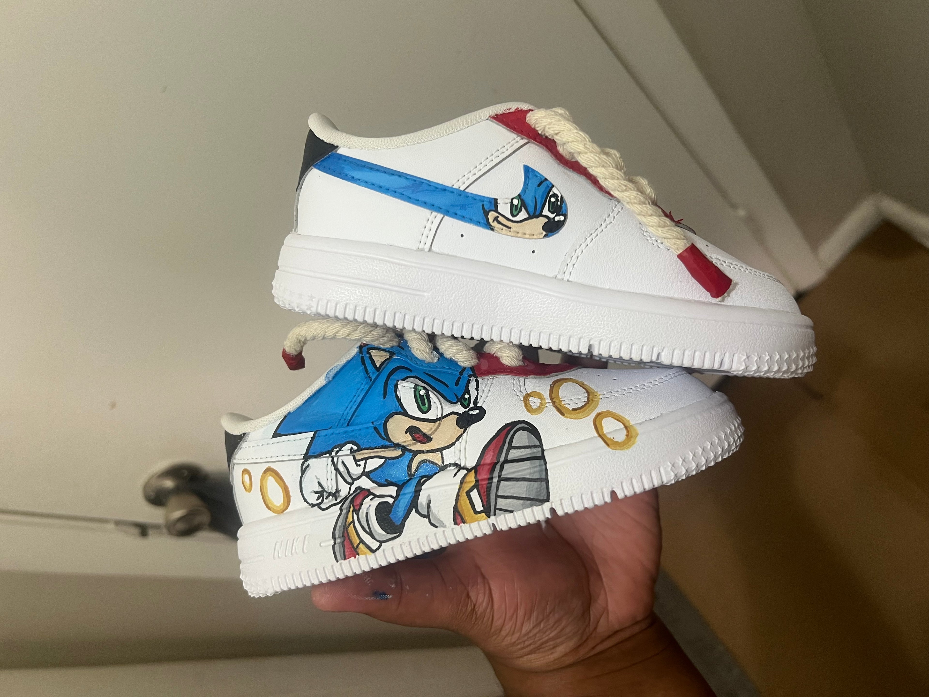 Sonic Custom Shoes
