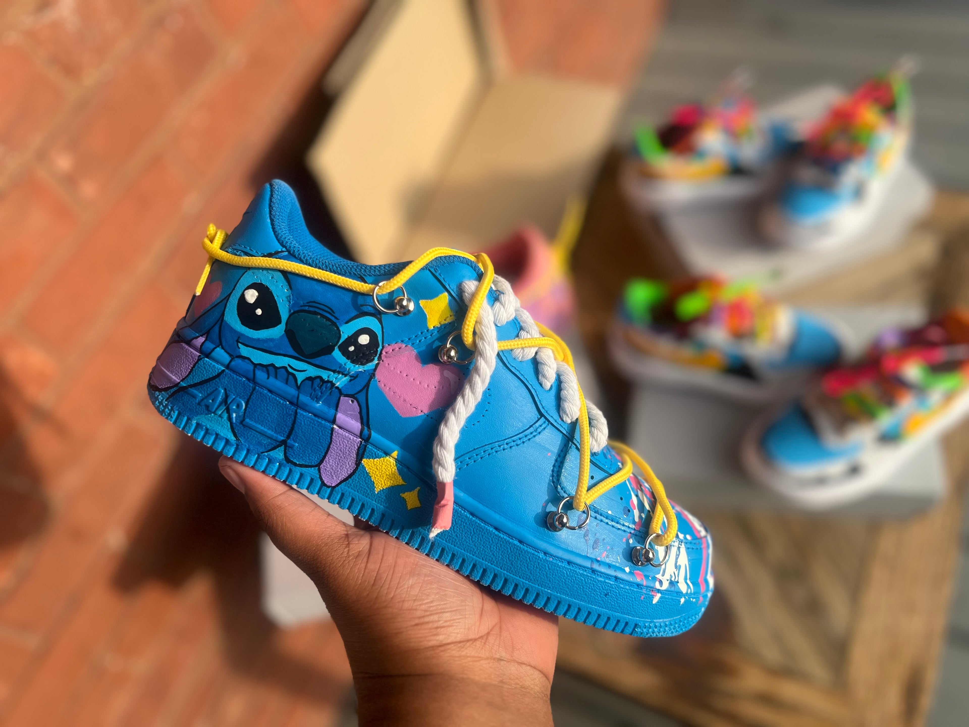 Angel n Stitch Custom Shoes