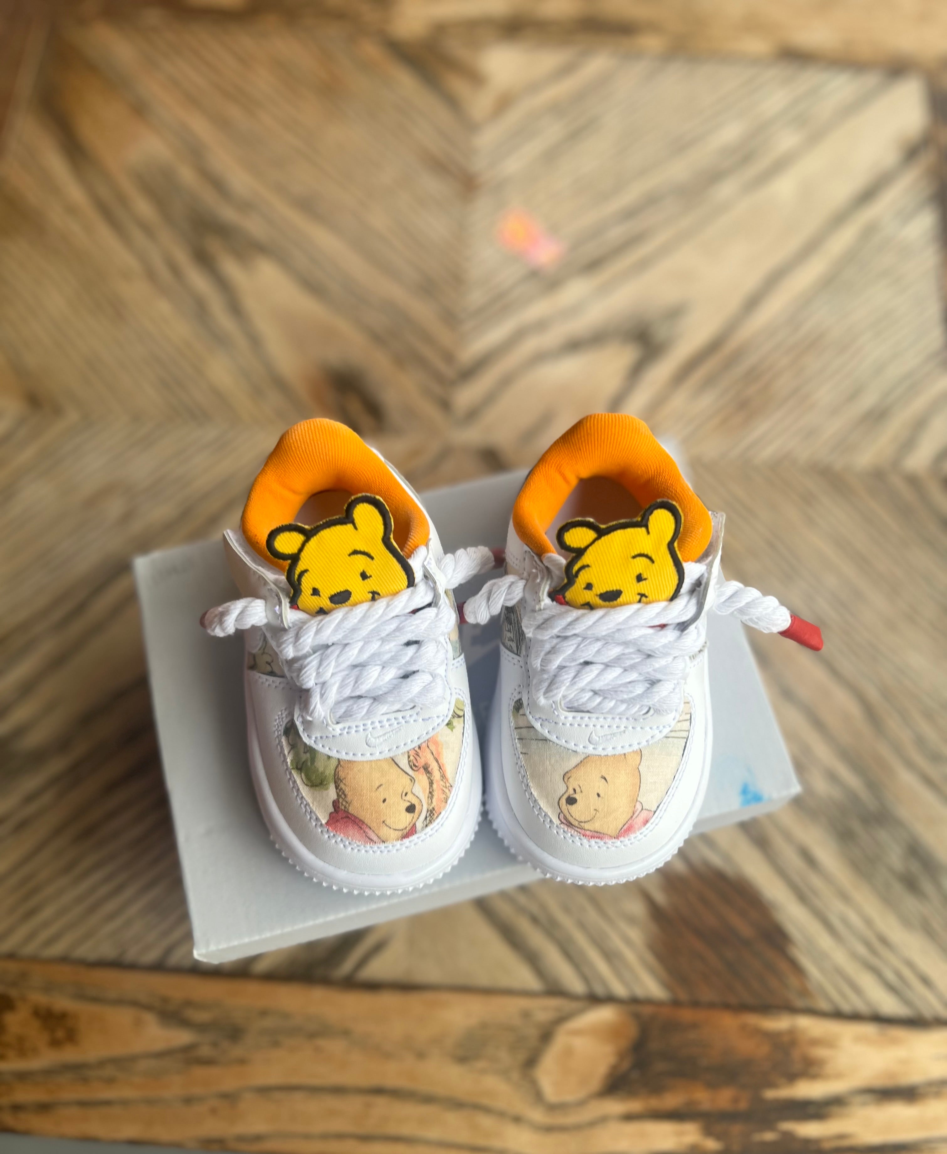 Winnie the Pooh Custom Shoes