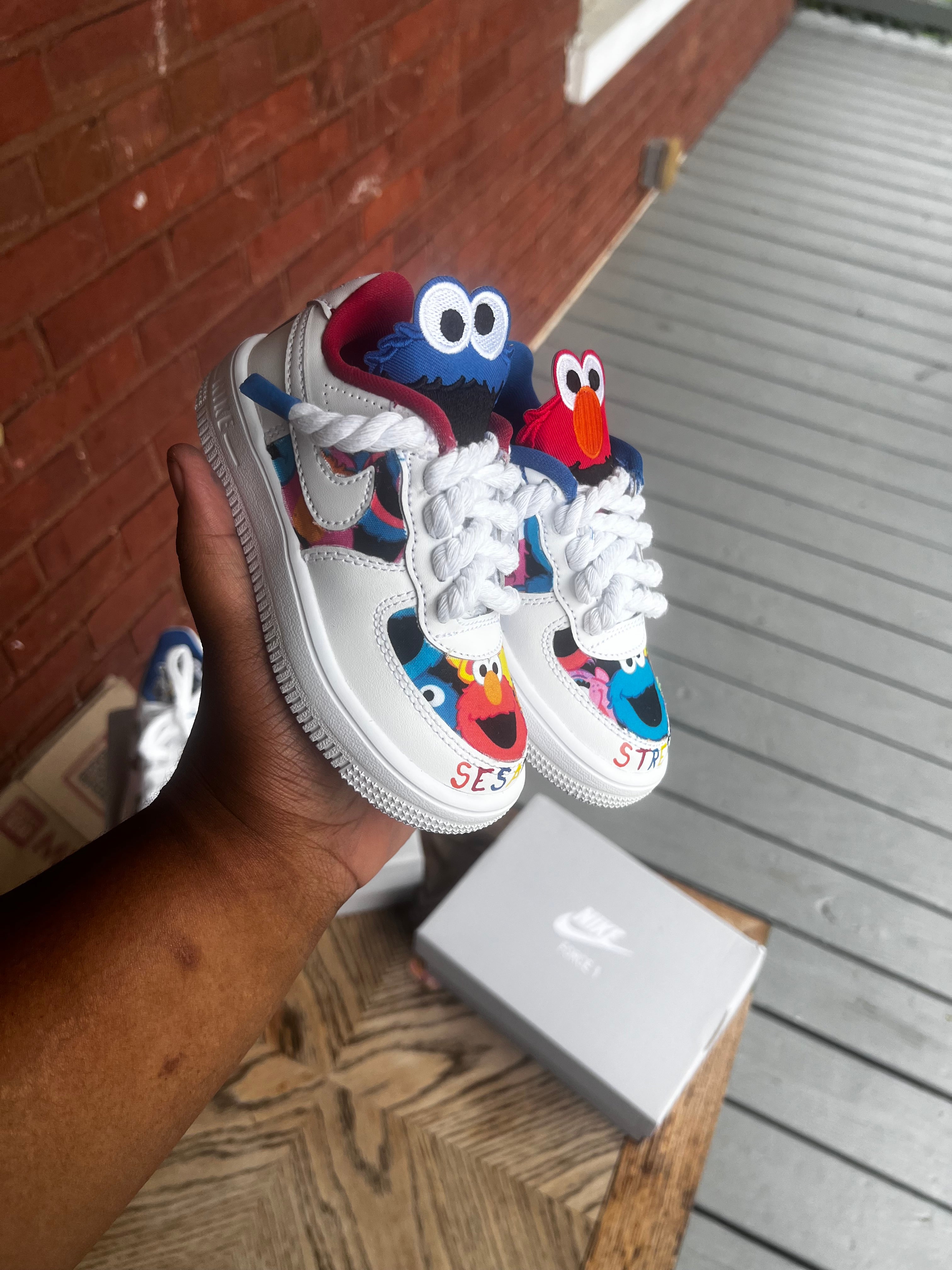 Sesame Street Custom Shoes