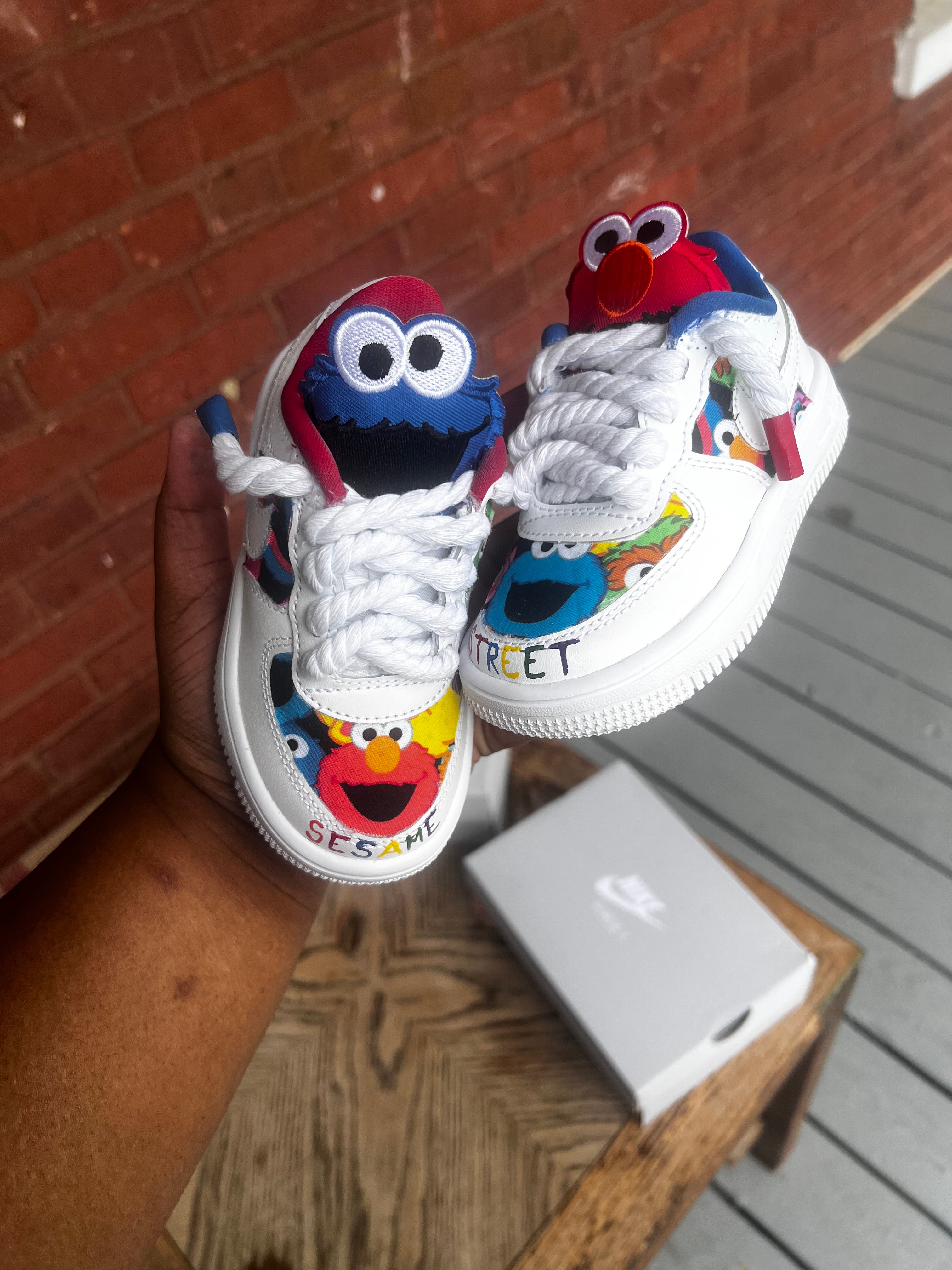 Sesame Street Custom Shoes