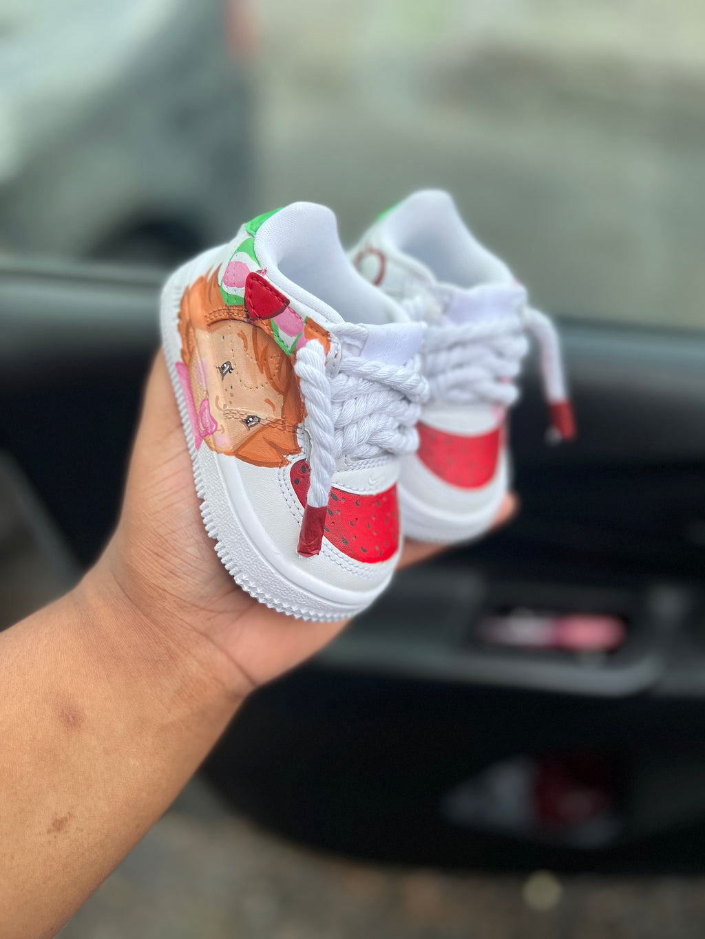 Strawberry Shortcake Custom Shoes
