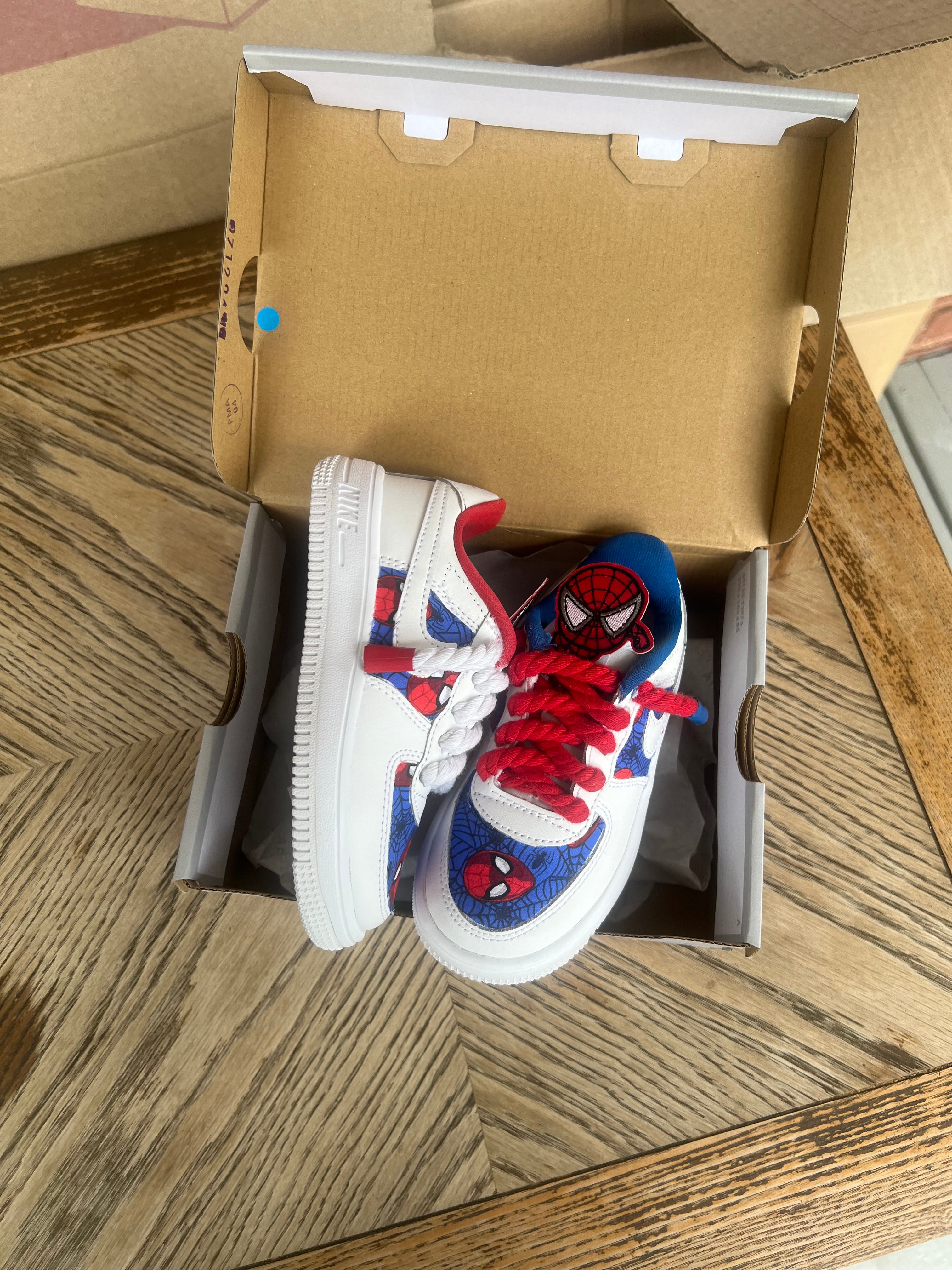 Spiderman Custom Shoes