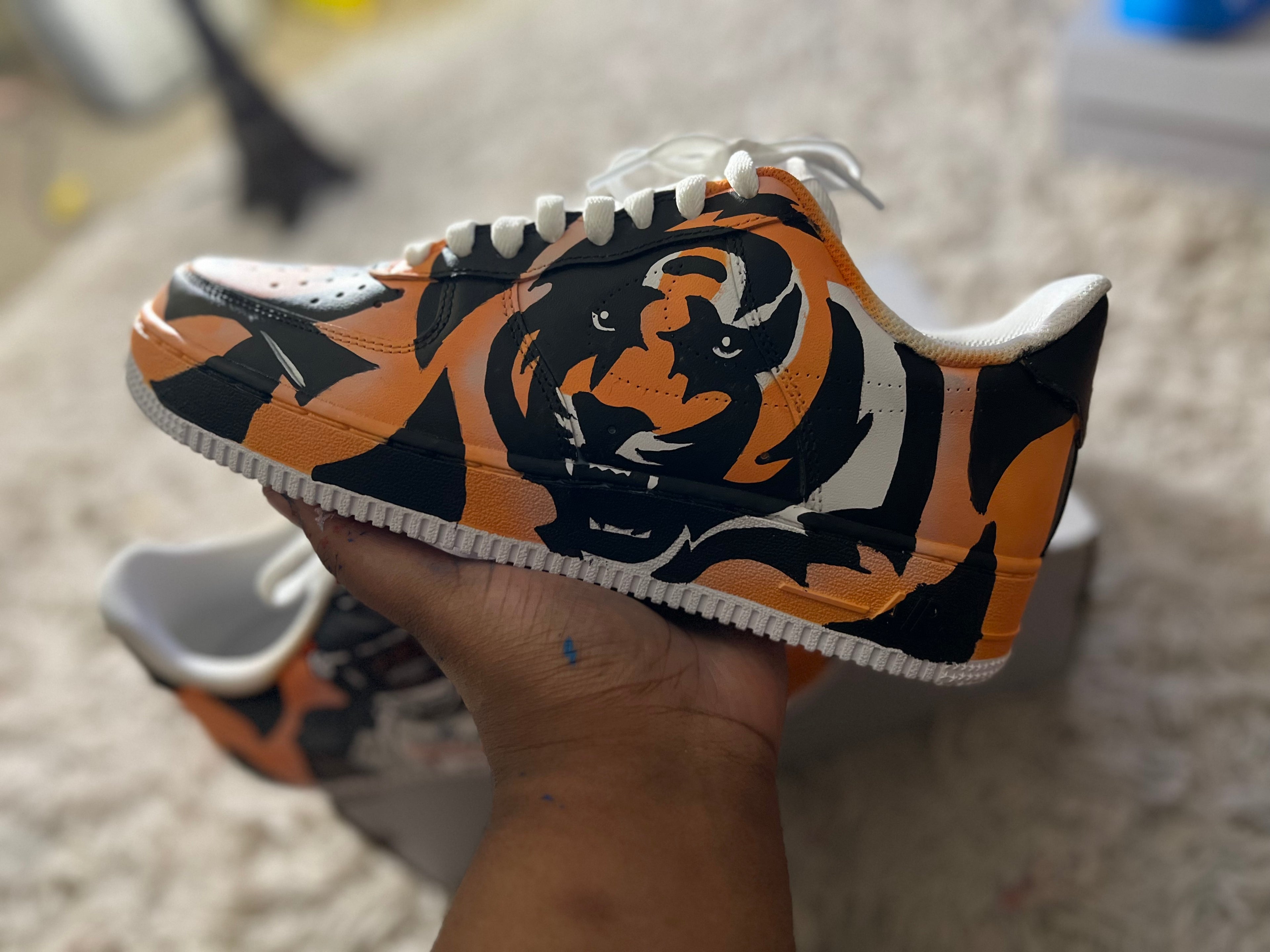 Tee Higgins Custom Shoes