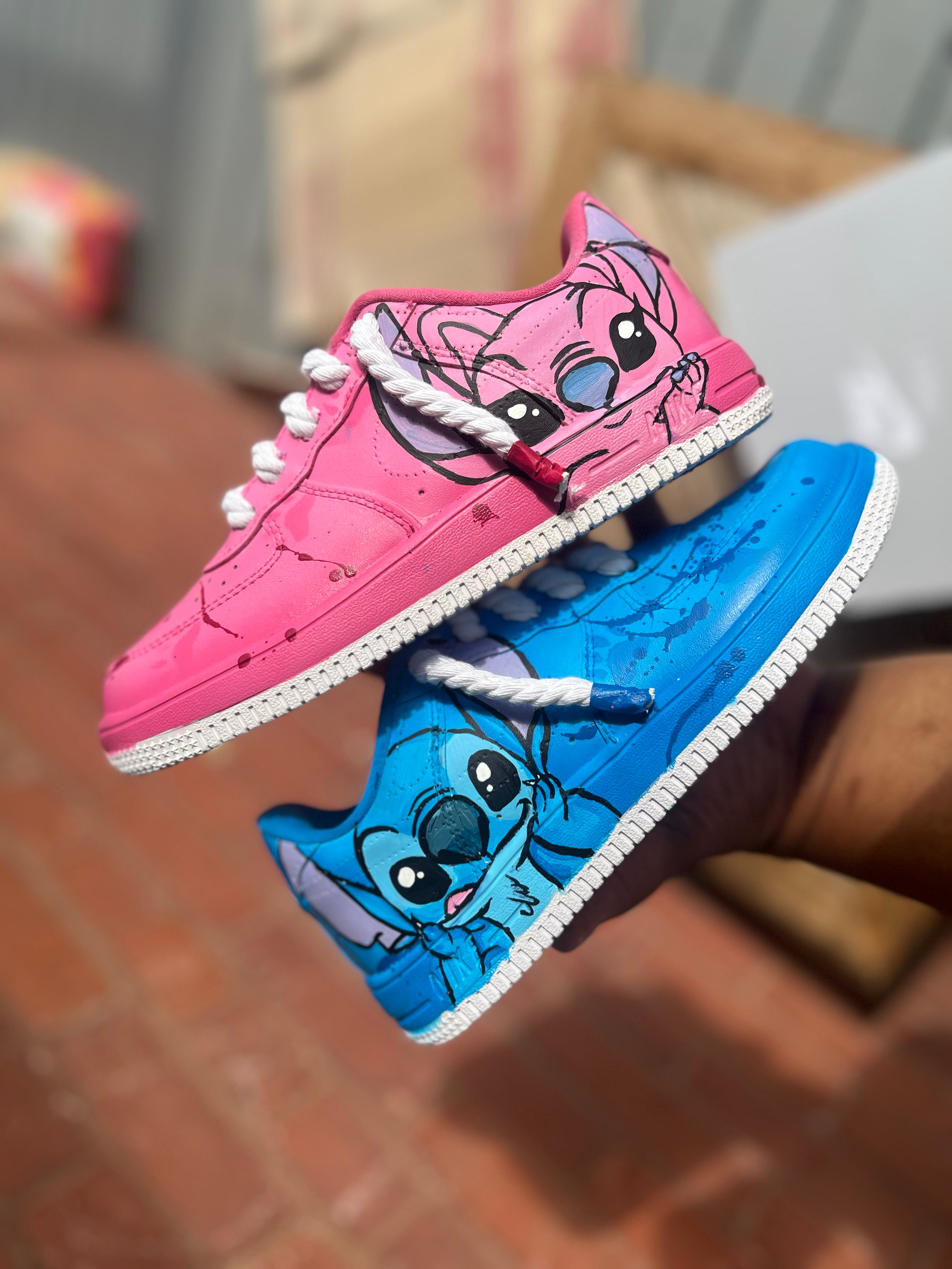 Angel n Stitch Custom Shoes